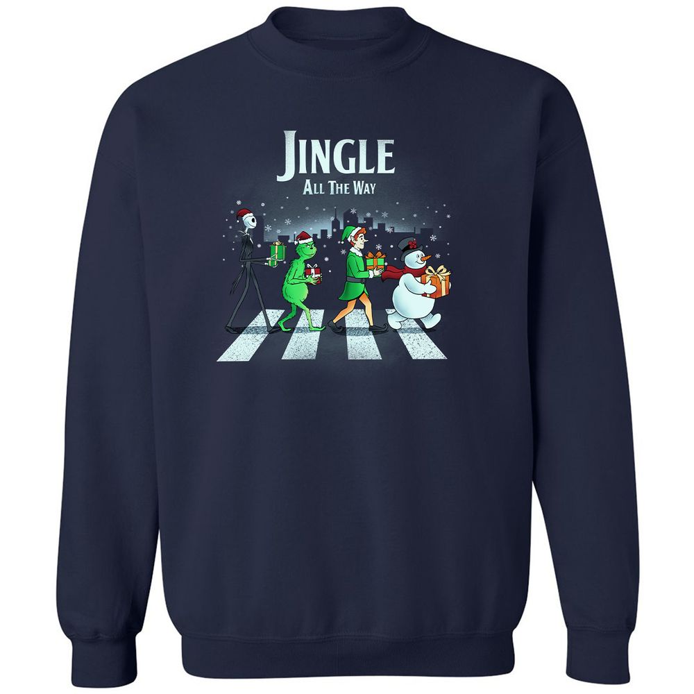 Jingle All The Way - Navy - 2