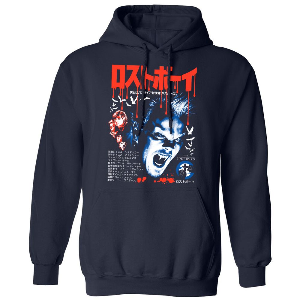 Classic Unisex Hoodie - S3E2X2J5 - Navy - 2