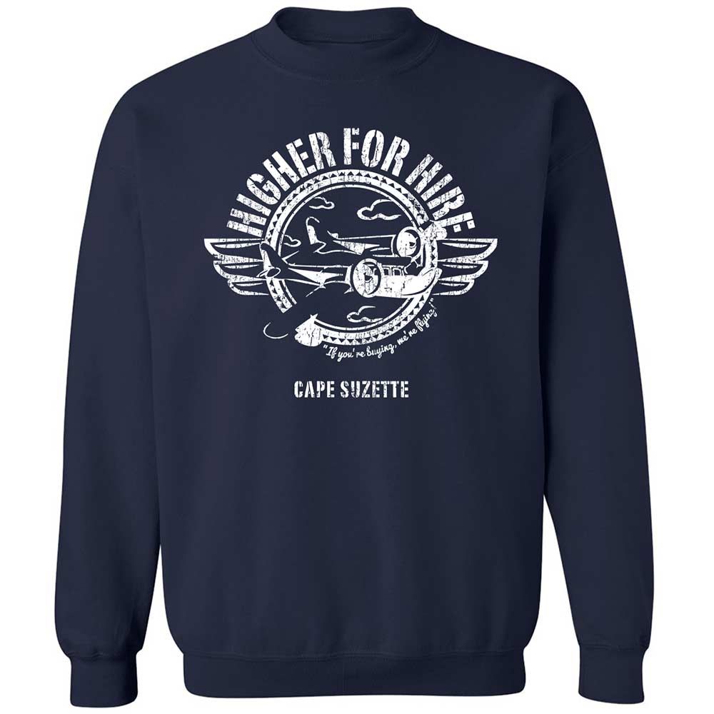 Higher for Hire - Navy - 2