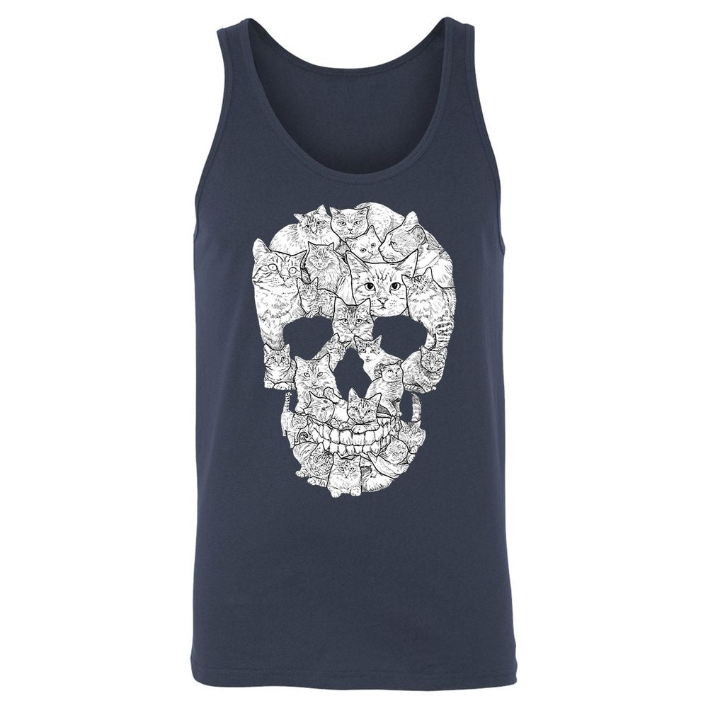Unisex Jersey Tank - A3CCQJC9 - Navy - 2