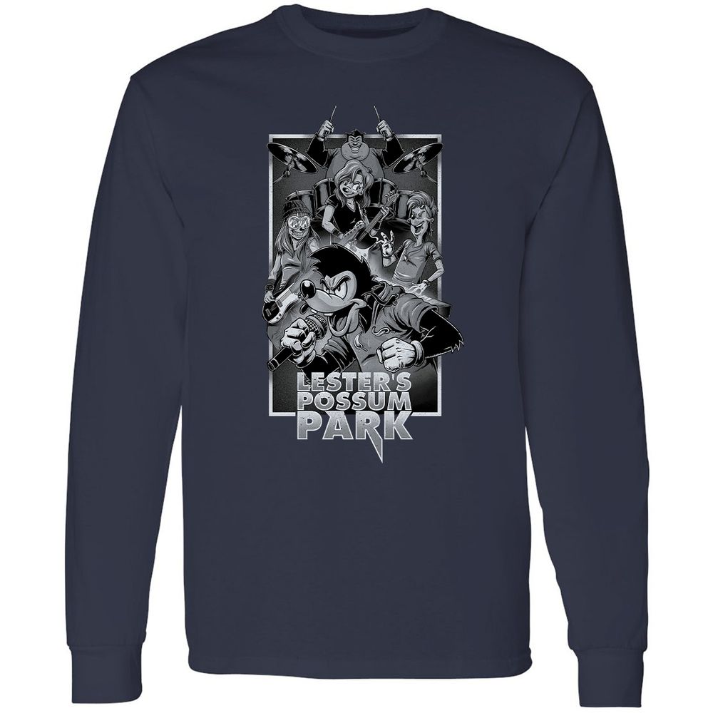Long Sleeve T-Shirt - WYCD3QCT - Navy - 2