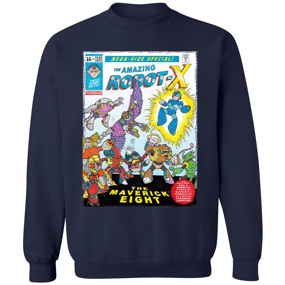 Classic Unisex Sweatshirt - Y1US9KRH - Navy - 2