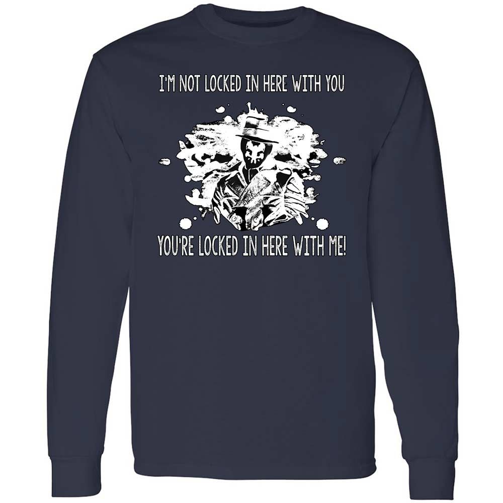 I'm not locked in here with you - Navy - 2