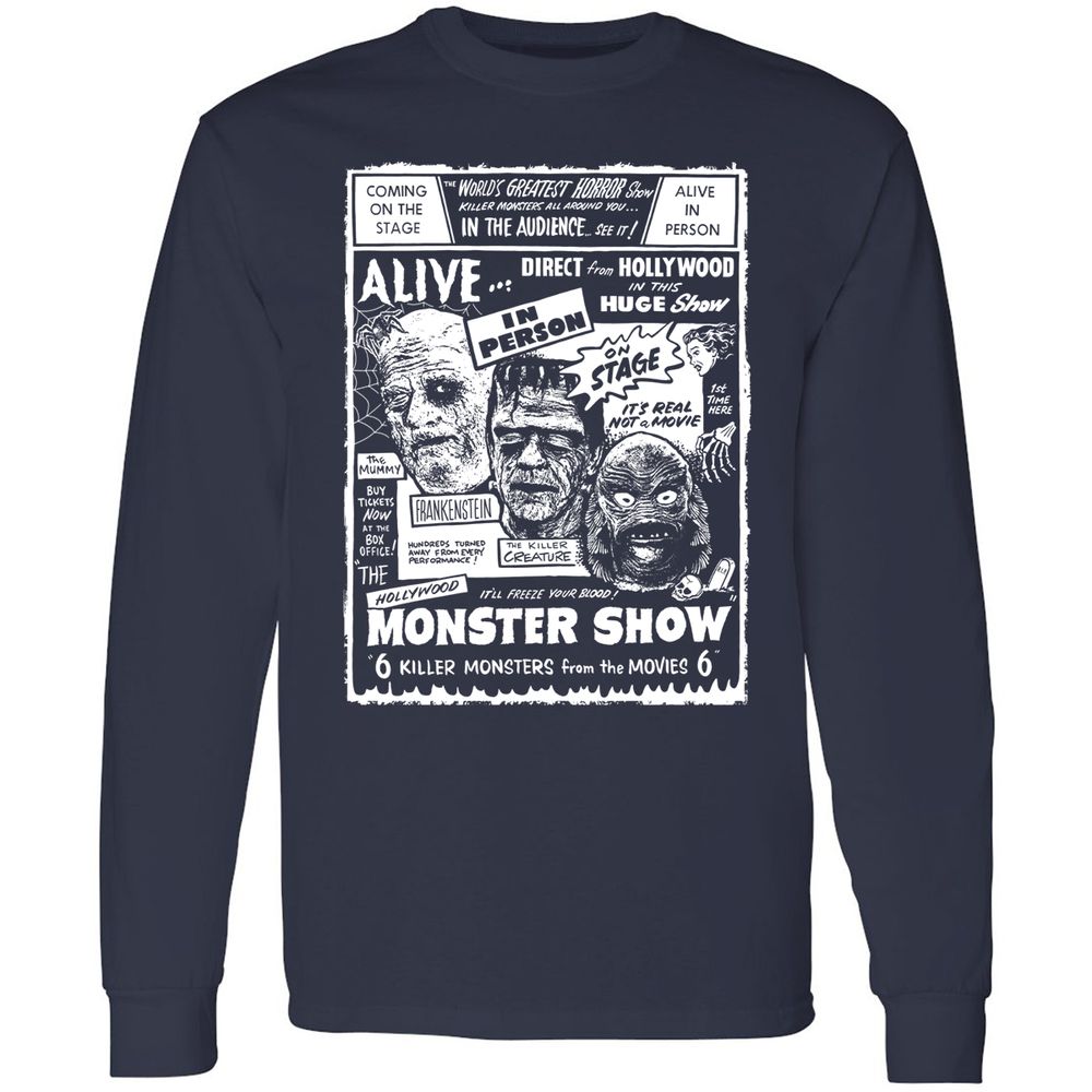 Long Sleeve T-Shirt - 2RHSZ3CL - Navy - 2