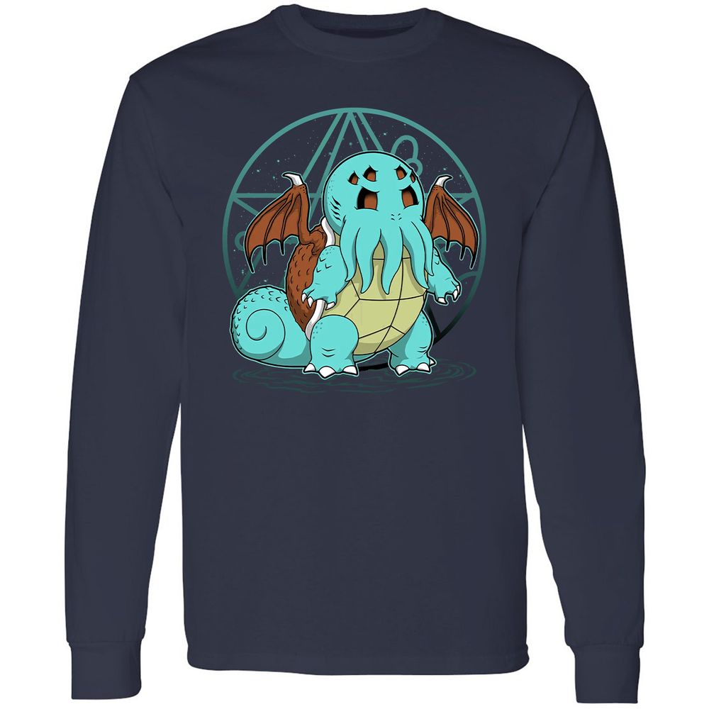 Long Sleeve T-Shirt - J8QZZFA5 - Navy - 2