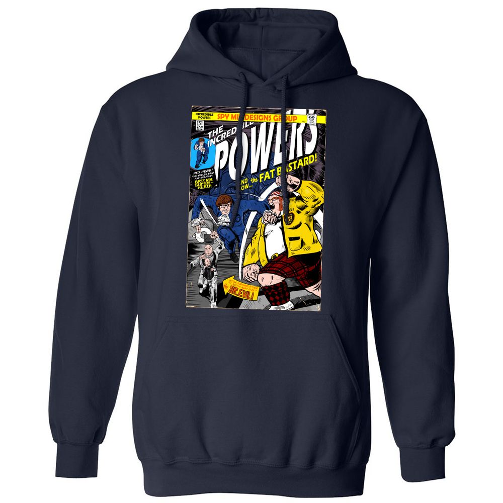 Classic Unisex Hoodie - CQRKZFU8 - Navy - 2