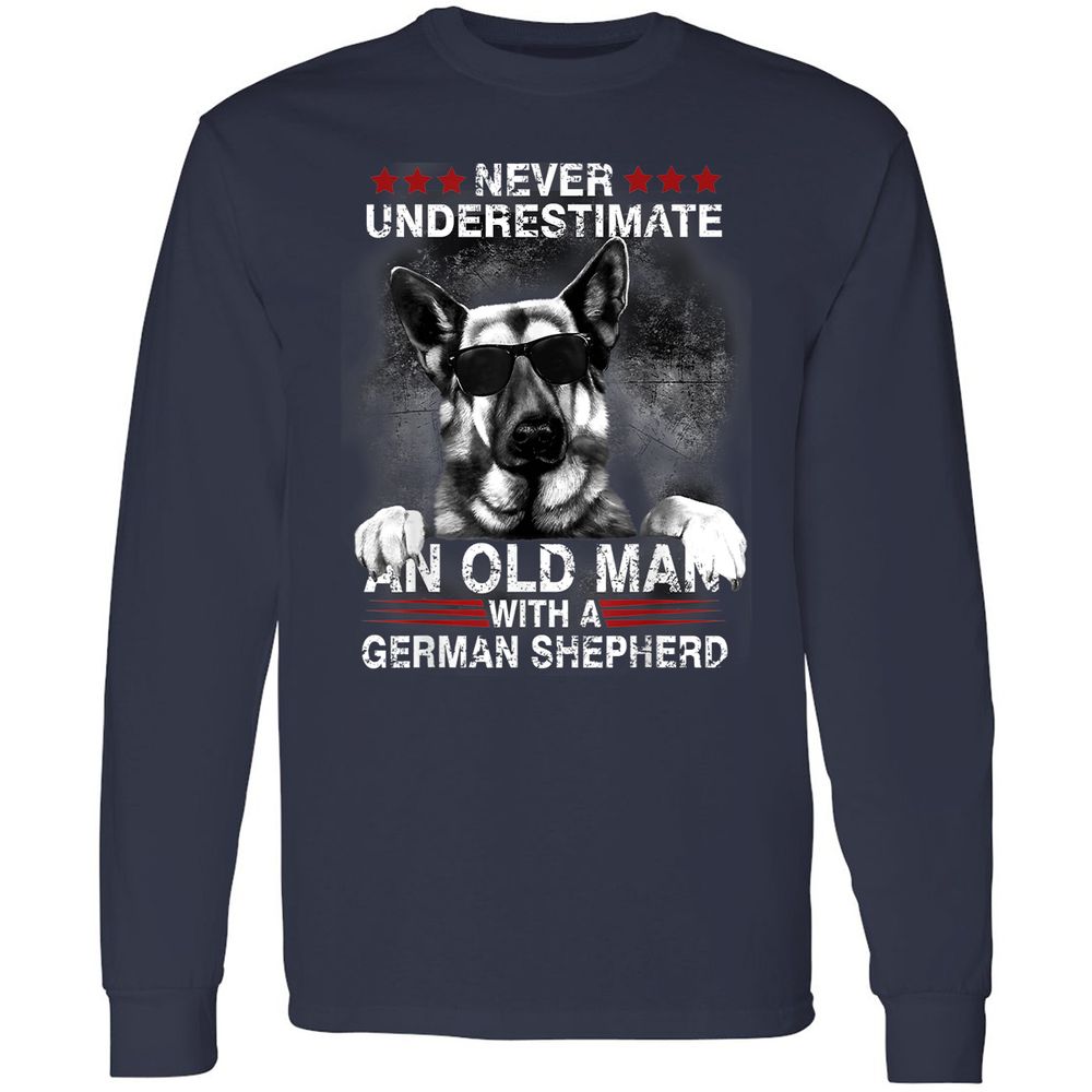 Long Sleeve T-Shirt - Z4V6BKNJ - Navy - 2
