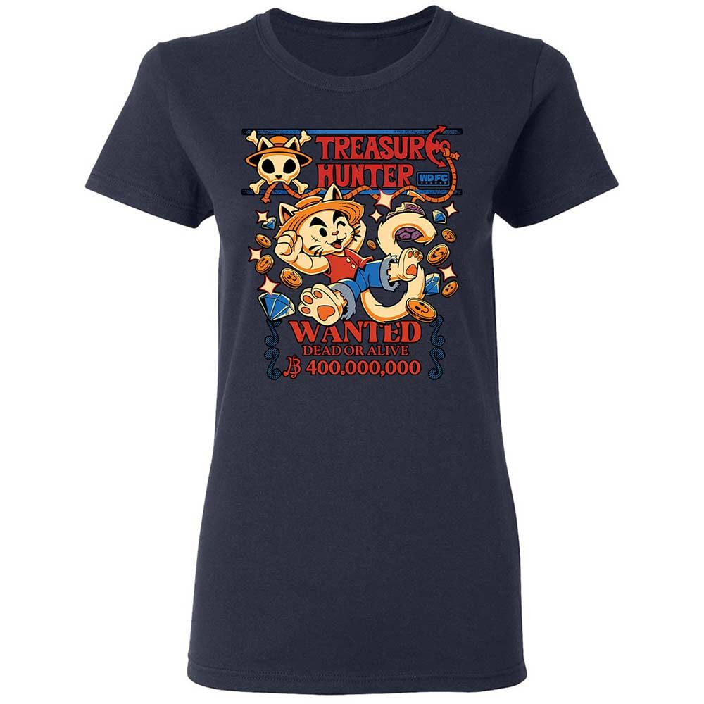 Women's T-Shirt - D2Q117WQ - Navy - 2