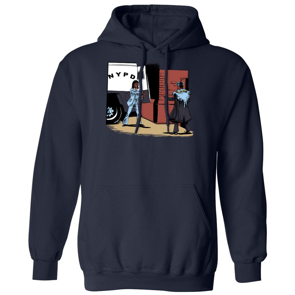 Classic Unisex Hoodie - ZZ56M2YX - Navy - 2