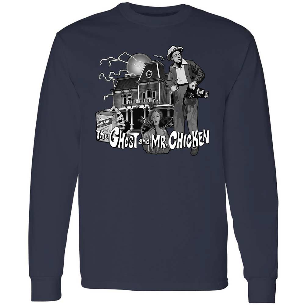Long Sleeve T-Shirt - WJQ1MJ4L - Navy - 2
