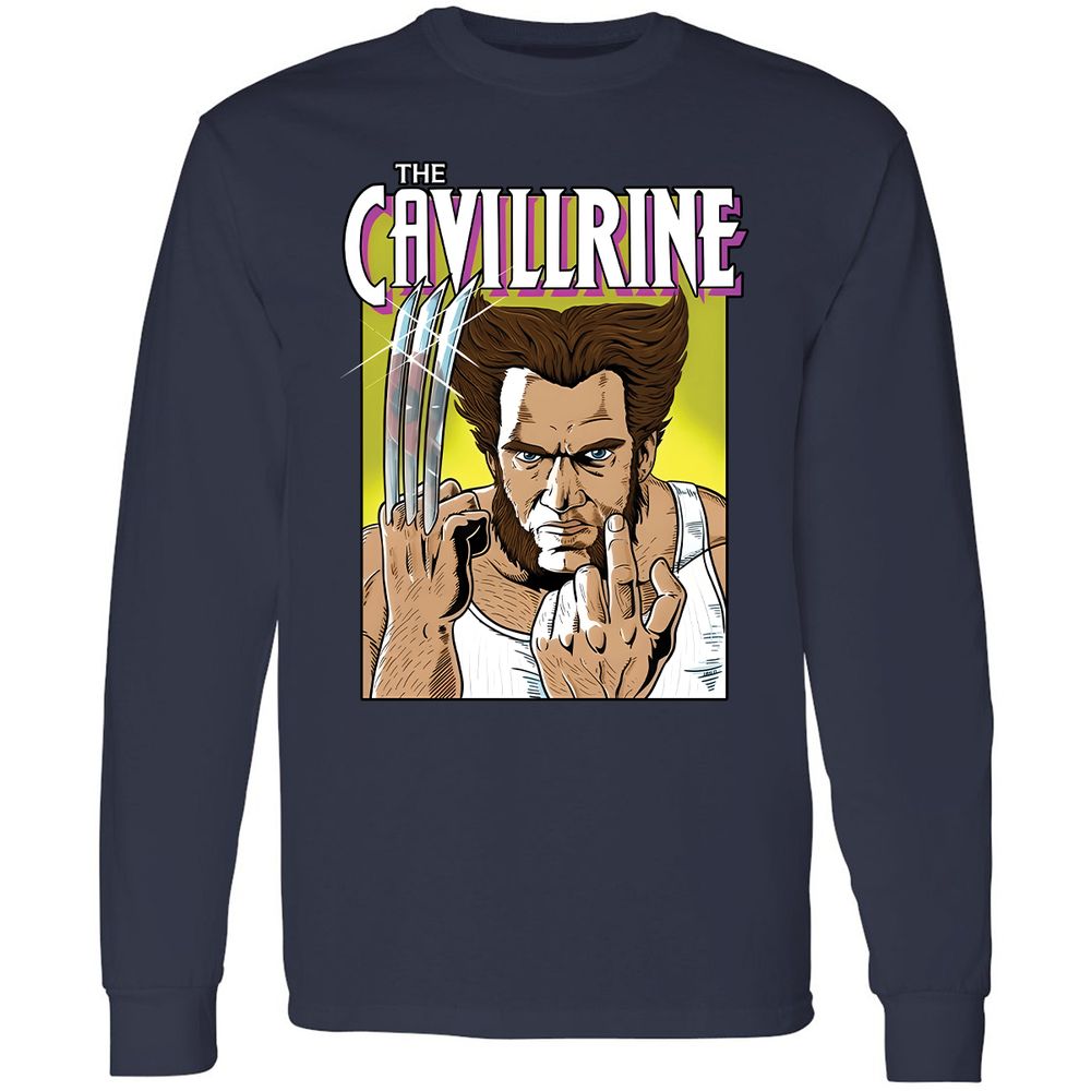 Long Sleeve T-Shirt - UXUL5182 - Navy - 2