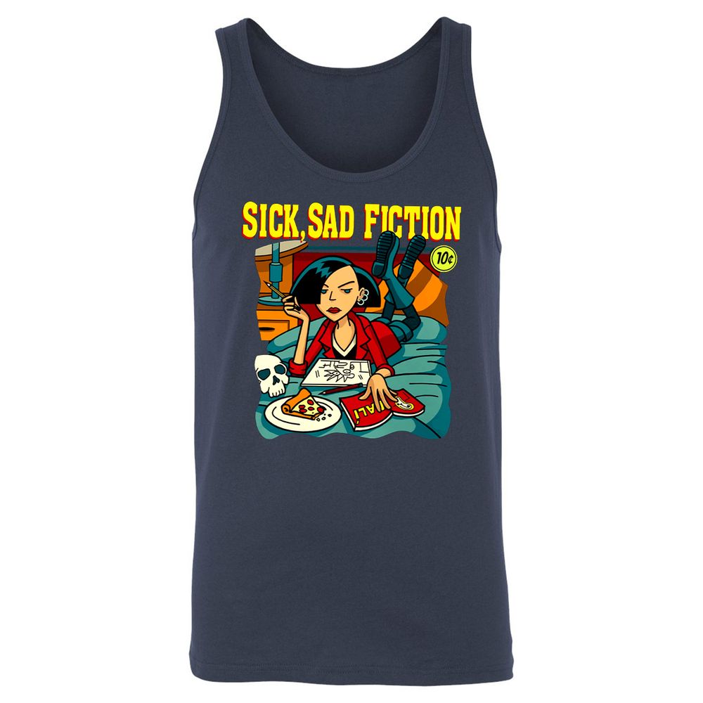 Unisex Jersey Tank - S47MKJSJ - Navy - 2