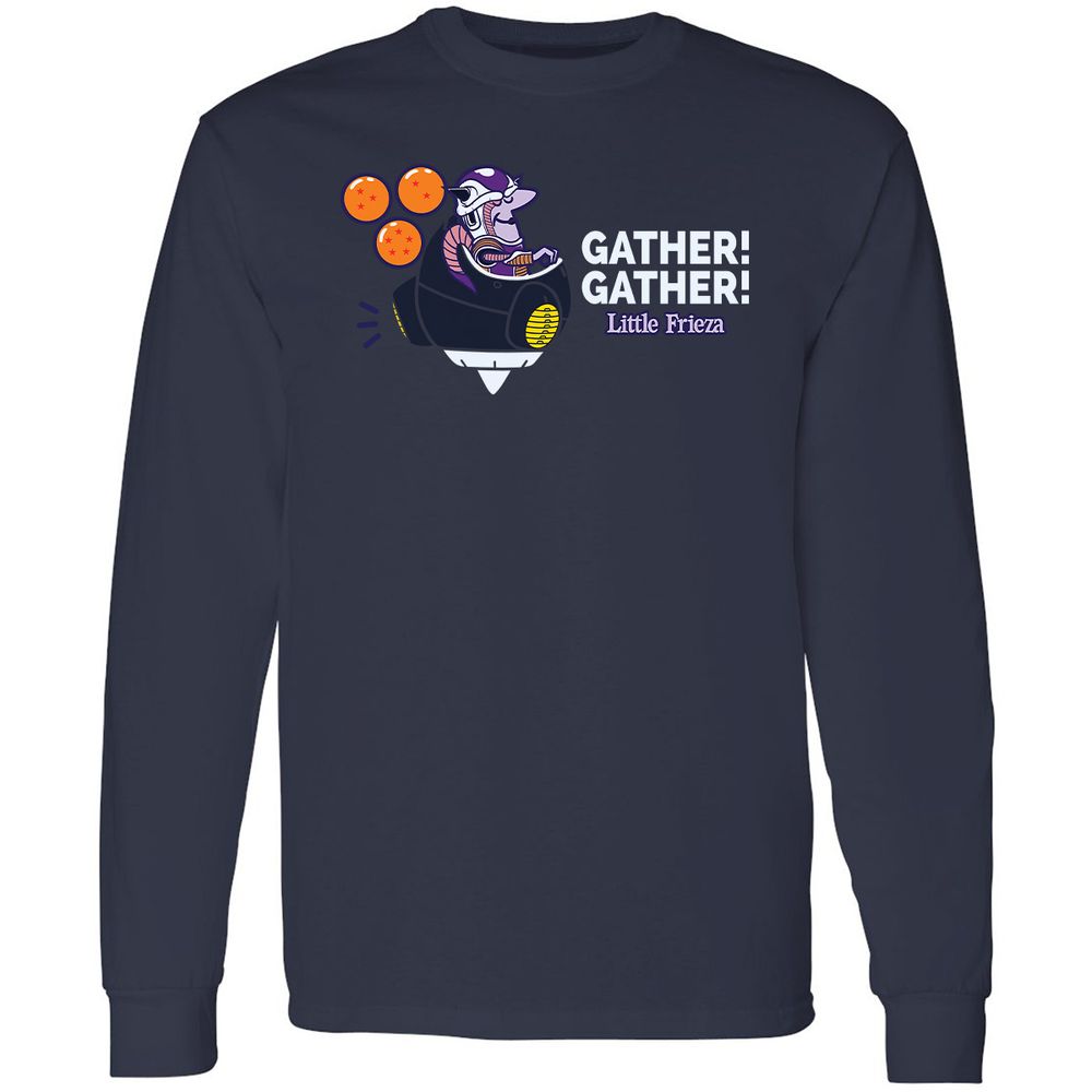 Long Sleeve T-Shirt - HQMJFDCV - Navy - 2