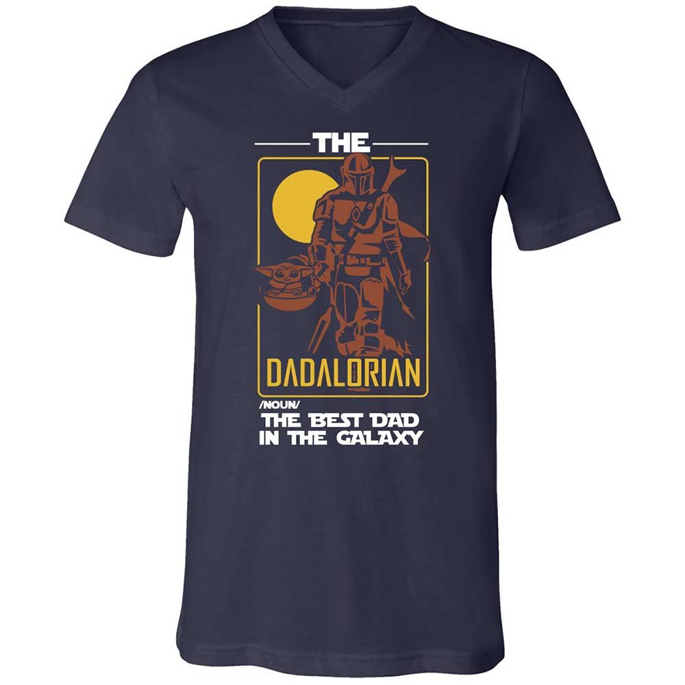The Dadalorian The Best Dad In The Galaxy - Navy - 2