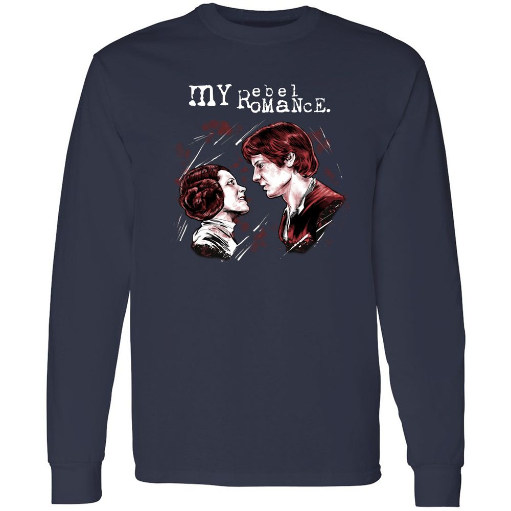 Long Sleeve T-Shirt - E58F9LM7 - Navy - 2