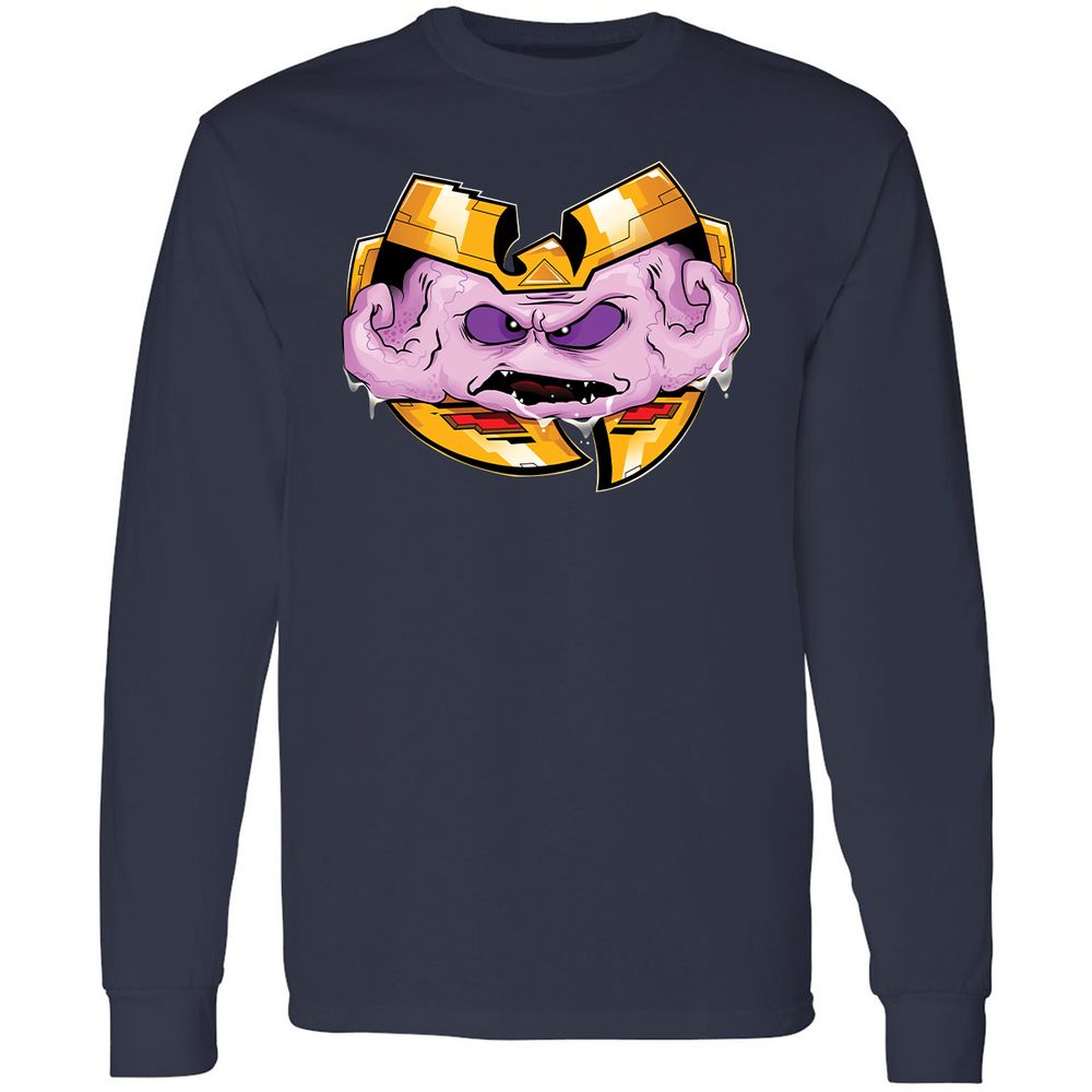 Long Sleeve T-Shirt - 8S5LMUQK - Navy - 2