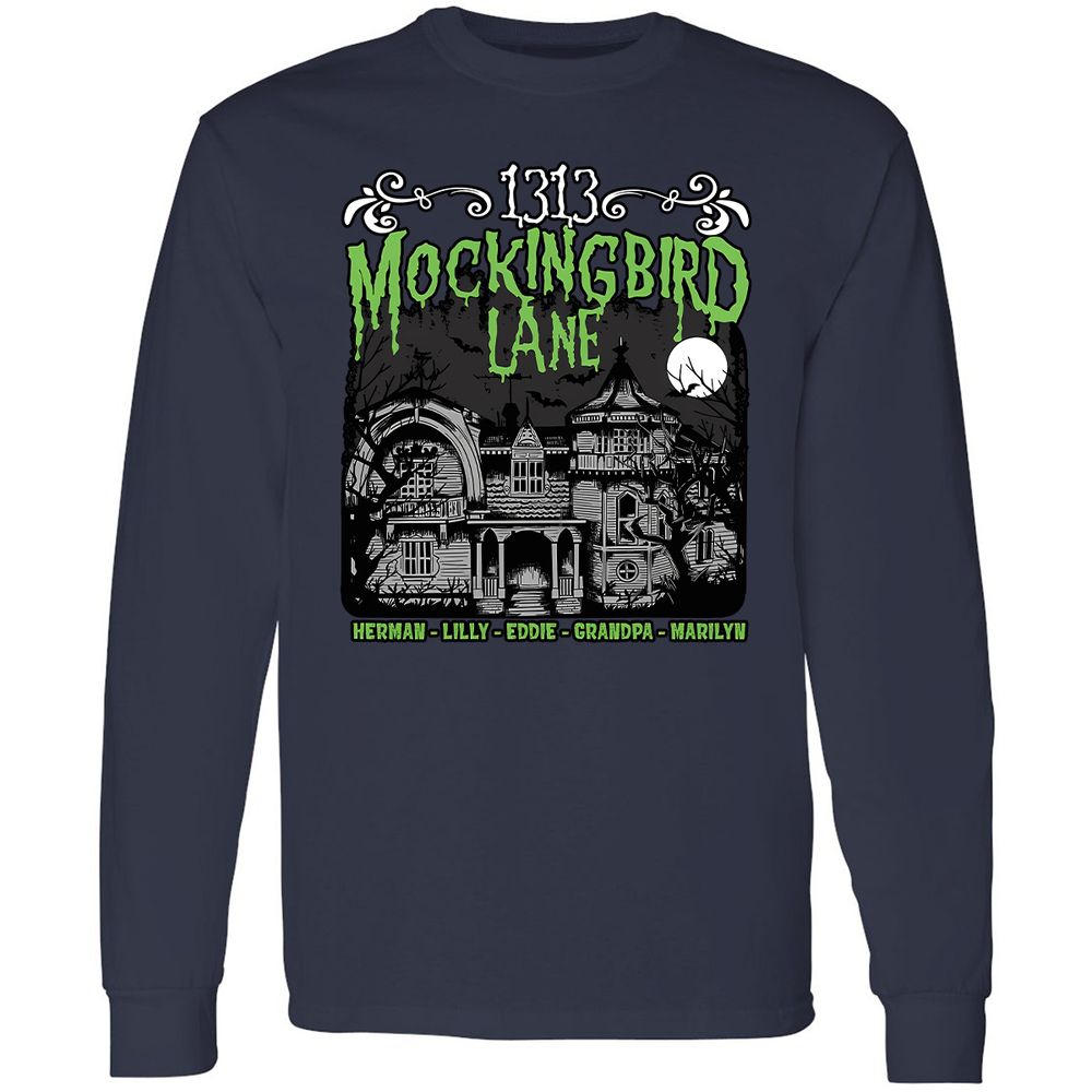 Long Sleeve T-Shirt - 3QE7TD2E - Navy - 2