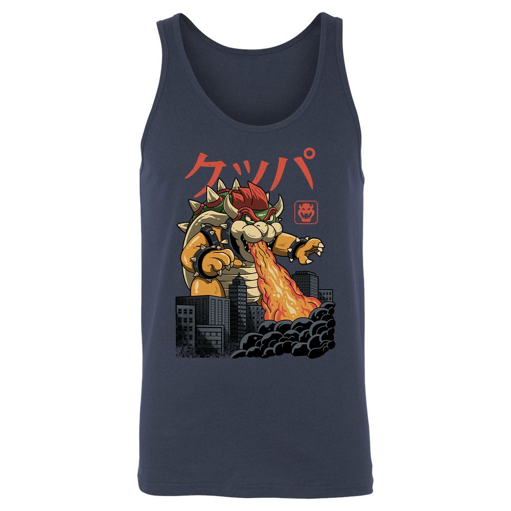 Unisex Jersey Tank - 4AB7GC44 - Navy - 2