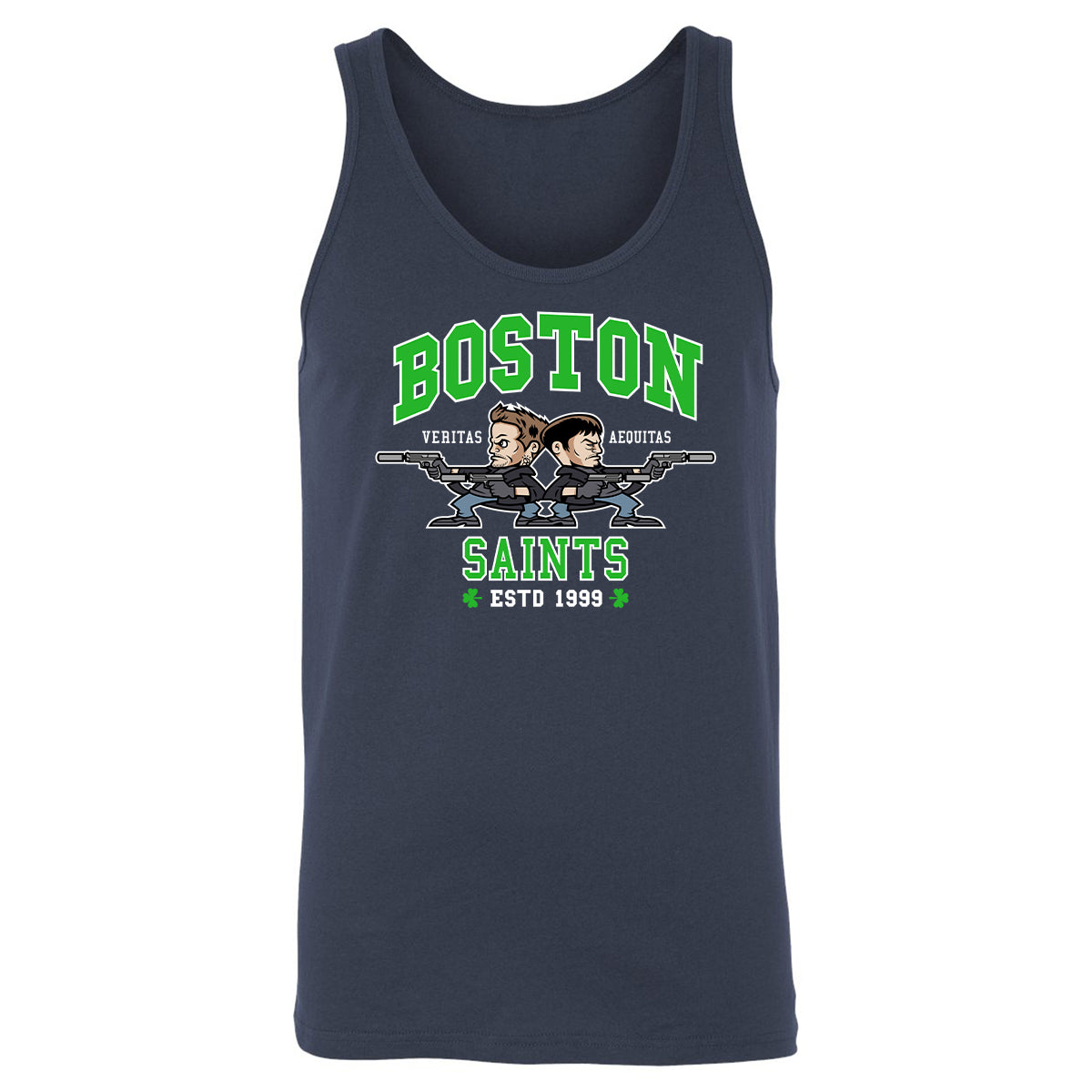 Unisex Jersey Tank - UGBVEBUH - Navy - 2