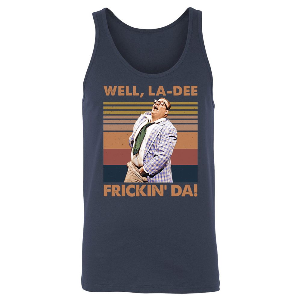 Unisex Jersey Tank - LNH3BQ1B - Navy - 2