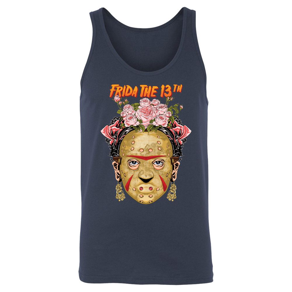 Unisex Jersey Tank - E1JKNXA3 - Navy - 2
