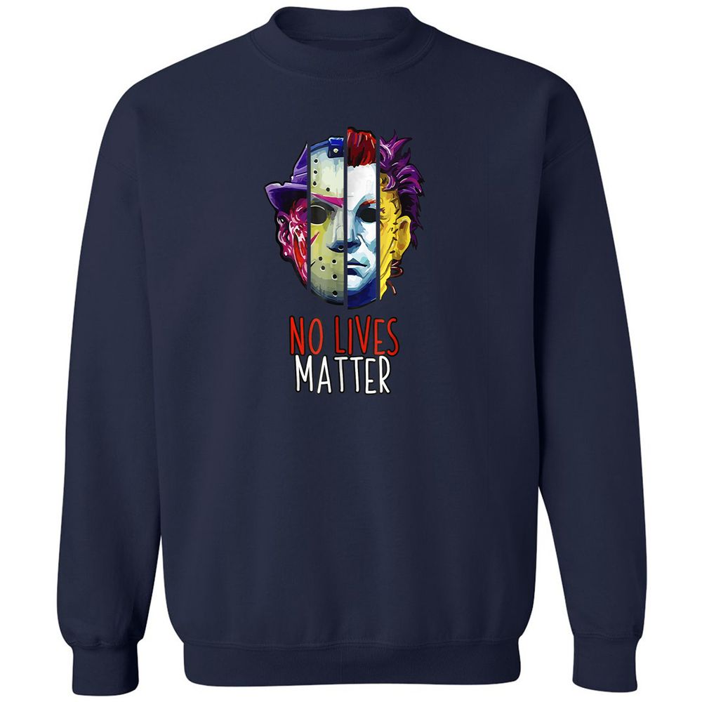 Classic Unisex Sweatshirt - UEDKJCZR - Navy - 2