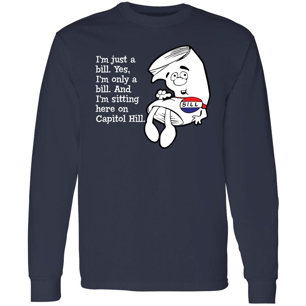 Long Sleeve T-Shirt - LQAYW2Q9 - Navy - 2