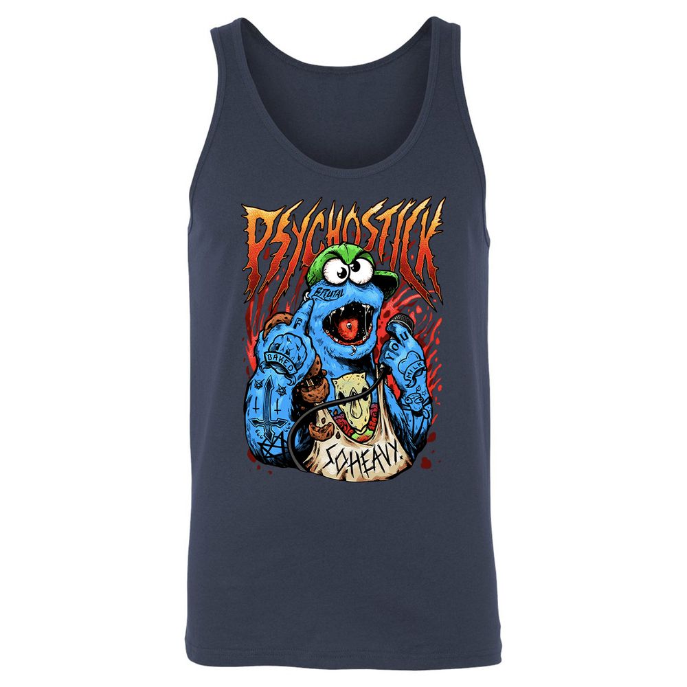 Unisex Jersey Tank - Z9M2BYMW - Navy - 2