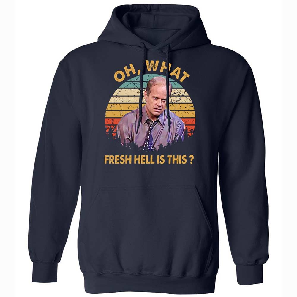 Oh What Fresh Hell Is This - Navy - 2