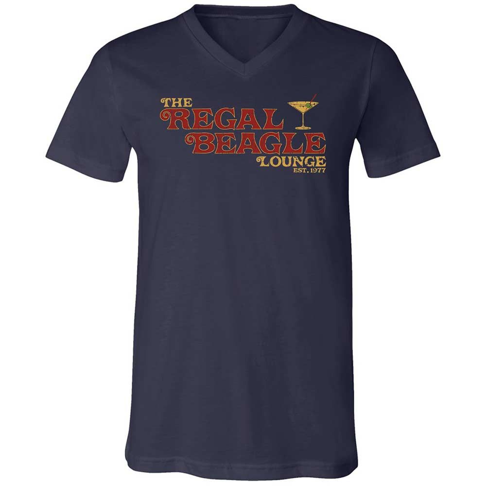 Unisex V-Neck T-Shirt - 9624Z5Z1 - Navy - 2
