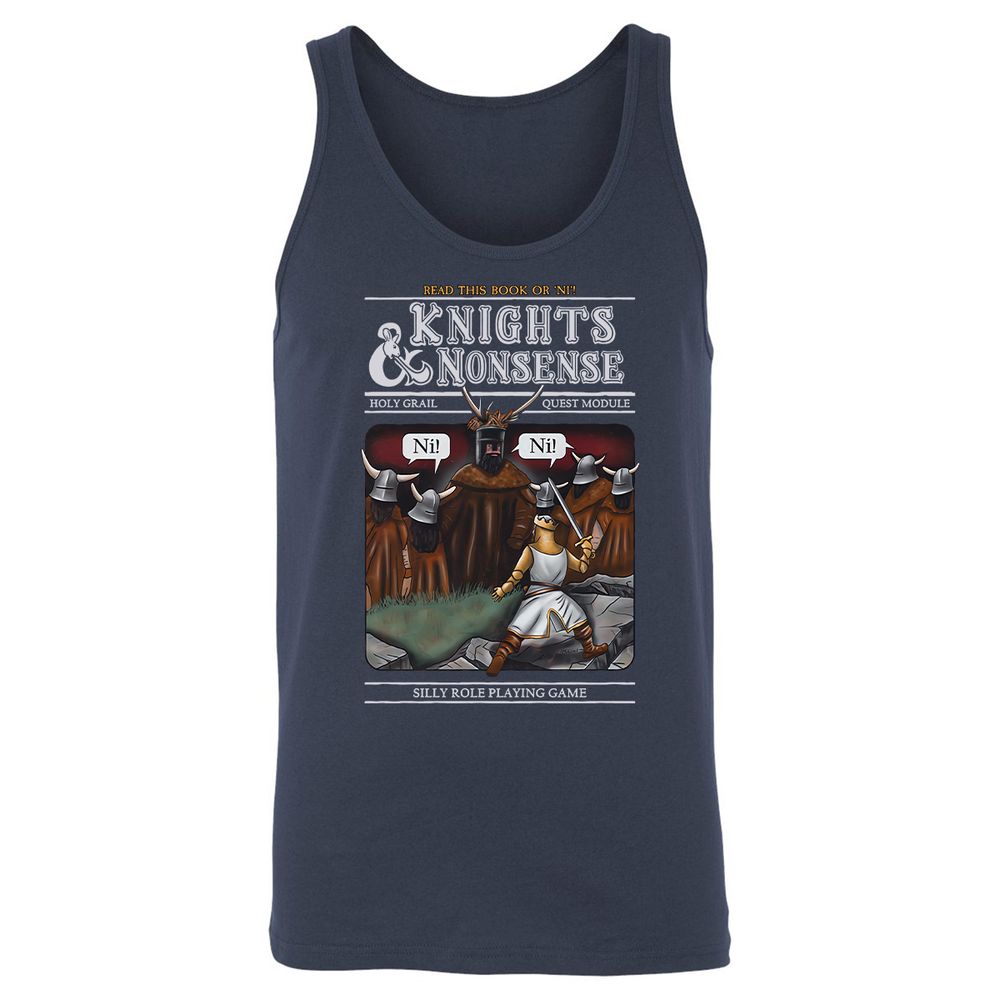 Unisex Jersey Tank - 7EPQLB35 - Navy - 2