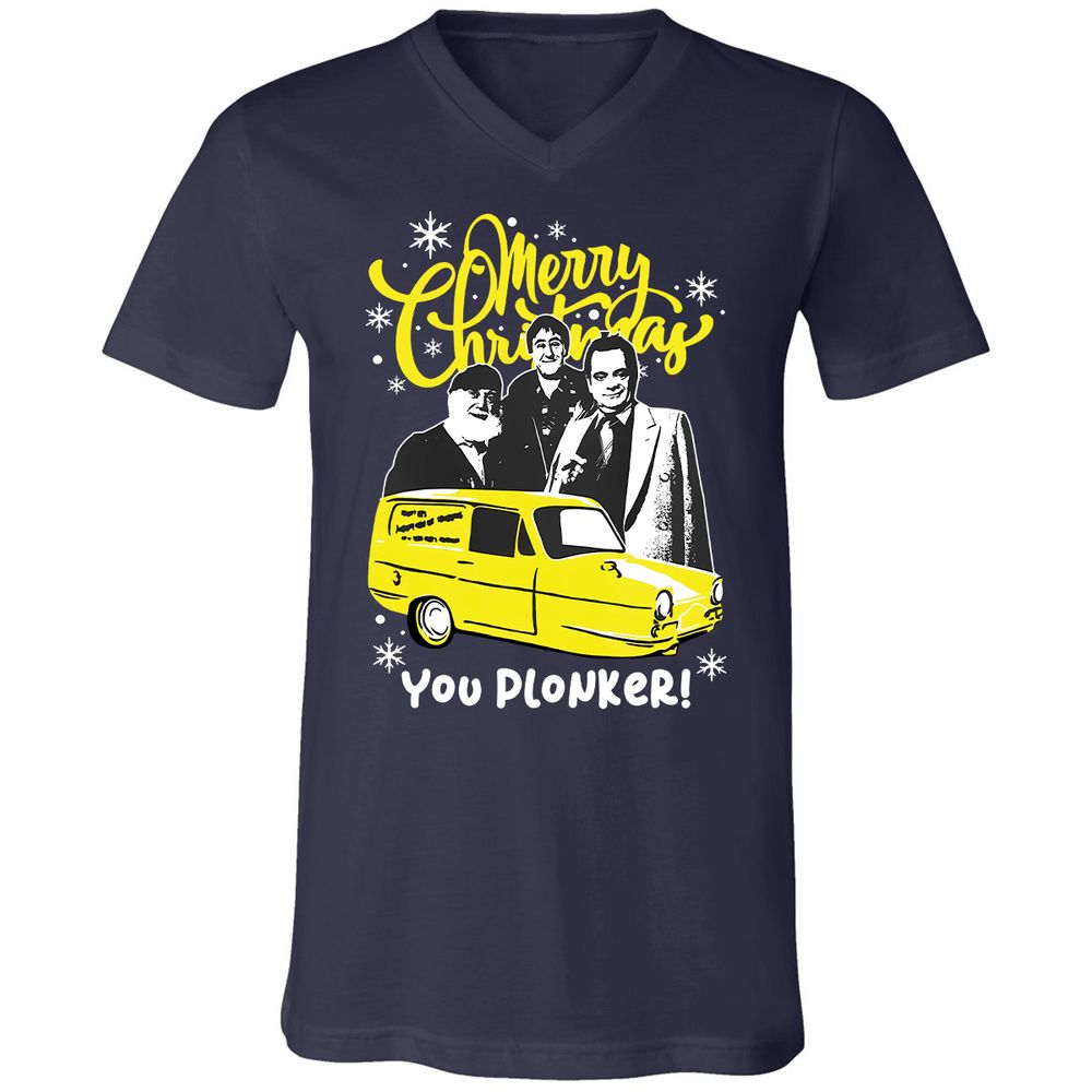 Unisex V-Neck T-Shirt - 87FGAWPW - Navy - 2