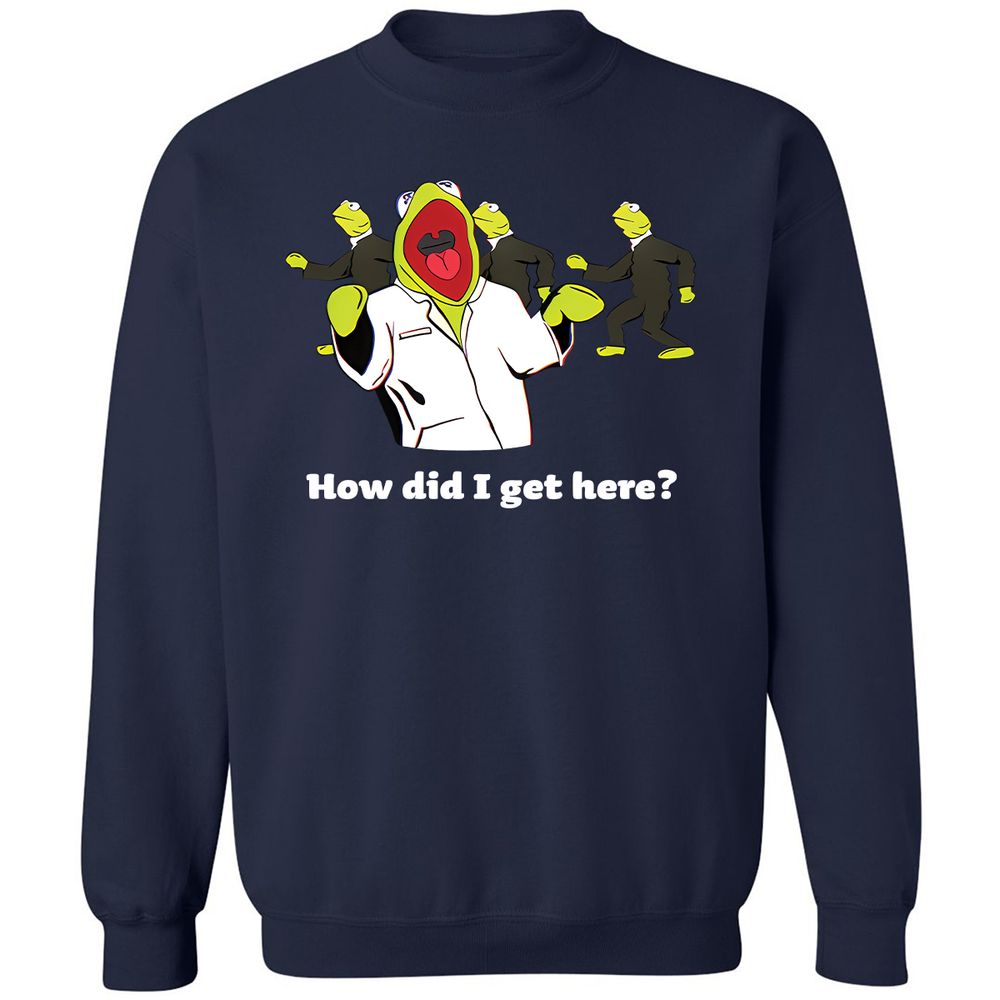 Classic Unisex Sweatshirt - Z8GU3J1T - Navy - 2