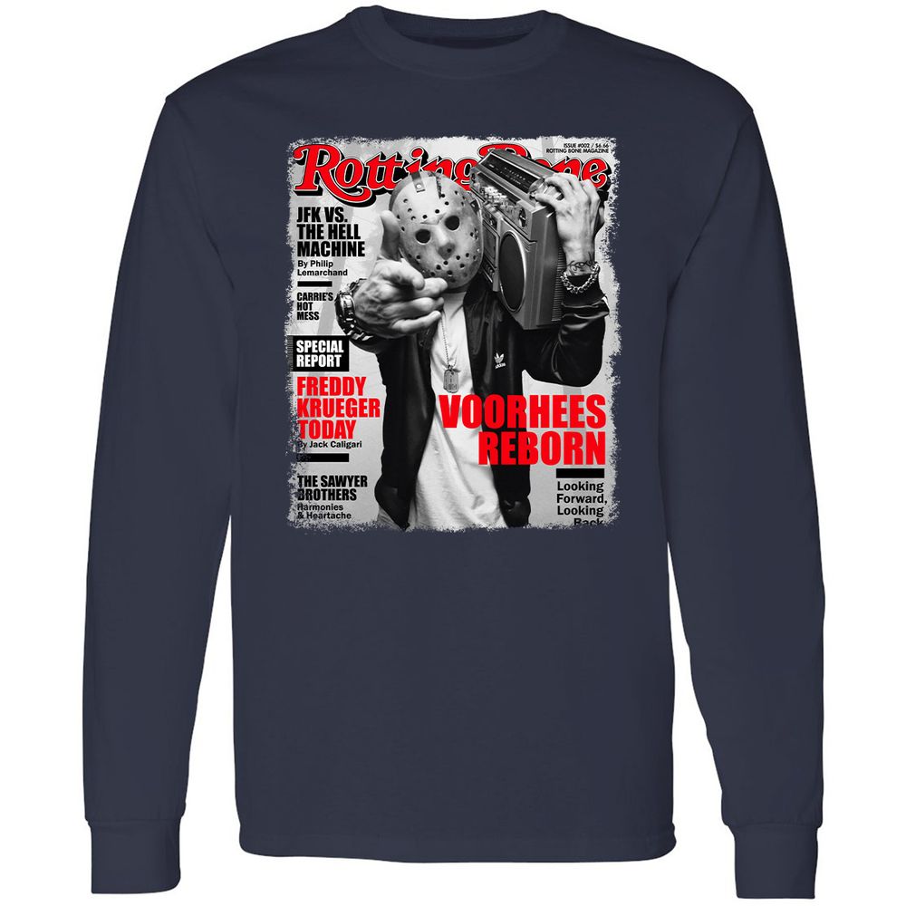 Long Sleeve T-Shirt - UZ6ECP3N - Navy - 2