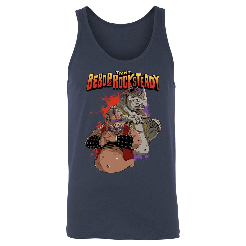 Unisex Jersey Tank - TVL5G5FC - Navy - 2