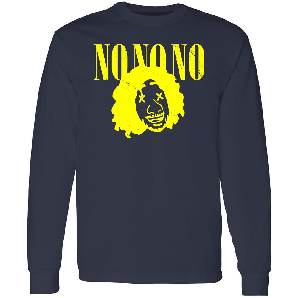 Long Sleeve T-Shirt - PPDF8ZBJ - Navy - 2