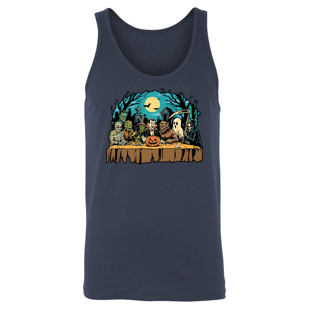 Unisex Jersey Tank - Y844Z4Z1 - Navy - 2