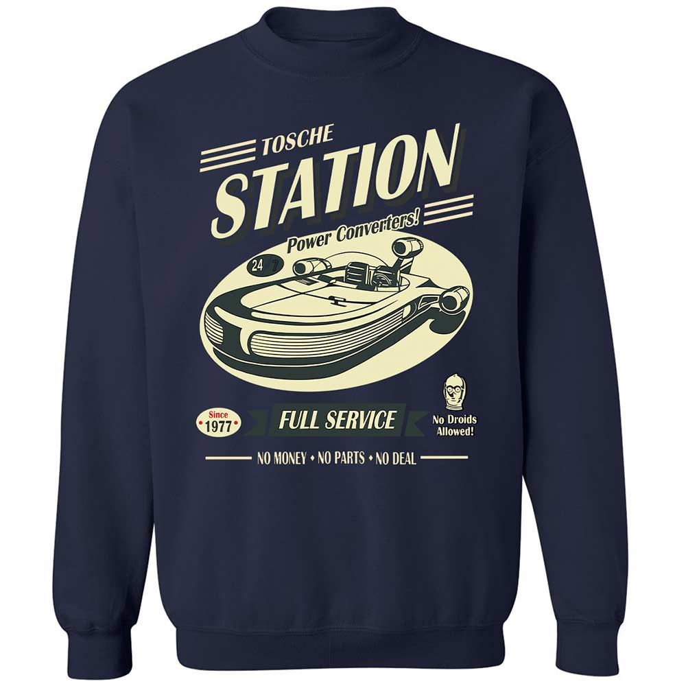 Classic Unisex Sweatshirt - L1VZXPQD - Navy - 2