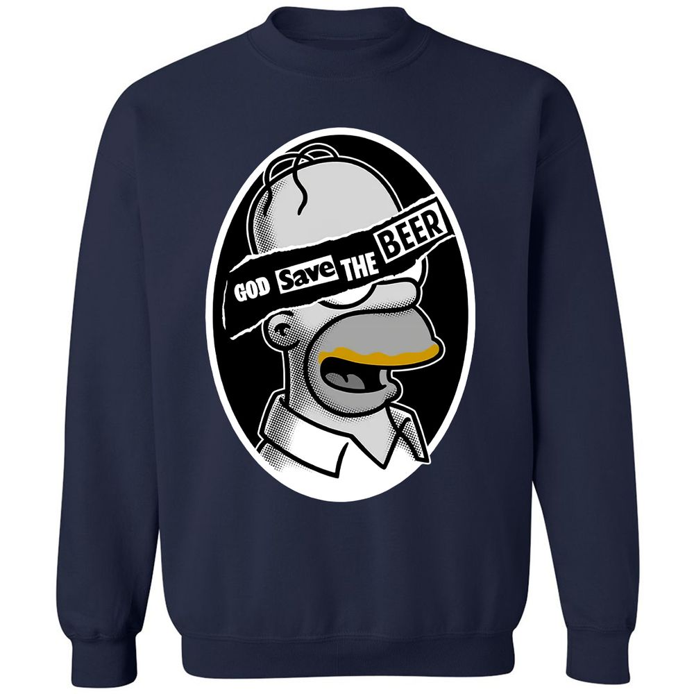 Classic Unisex Sweatshirt - G3NFZDVJ - Navy - 2