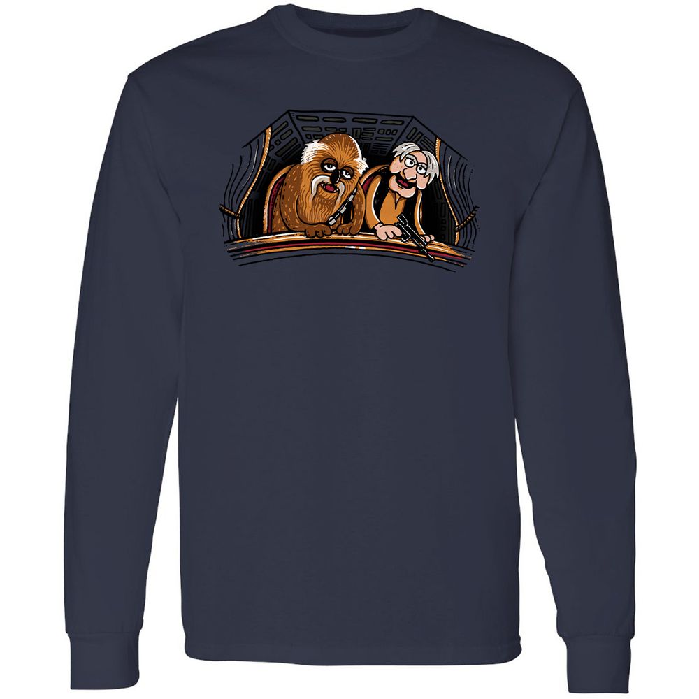 Long Sleeve T-Shirt - D27ZUQ1G - Navy - 2