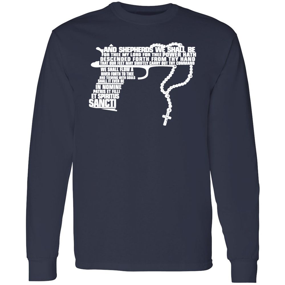 Long Sleeve T-Shirt - 4HYT3TVR - Navy - 2