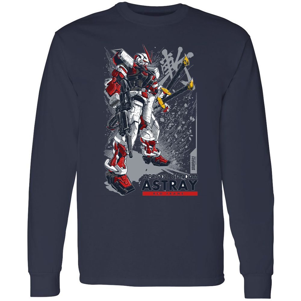 Long Sleeve T-Shirt - HBP8TUM3 - Navy - 2
