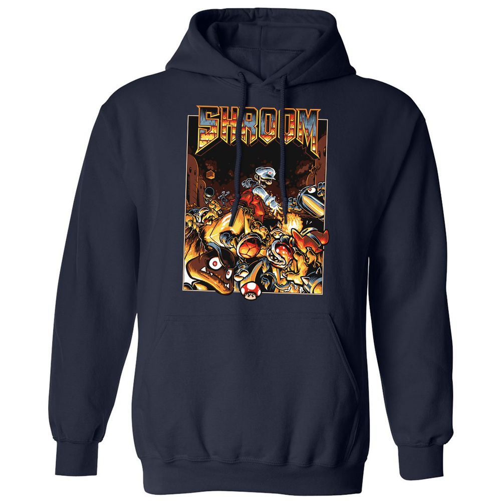 Classic Unisex Hoodie - EYEMH145 - Navy - 2