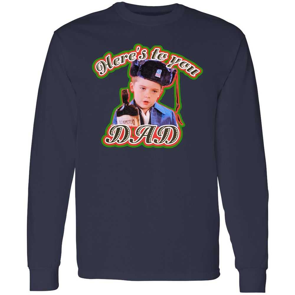 Long Sleeve T-Shirt - CFHL3GU3 - Navy - 2