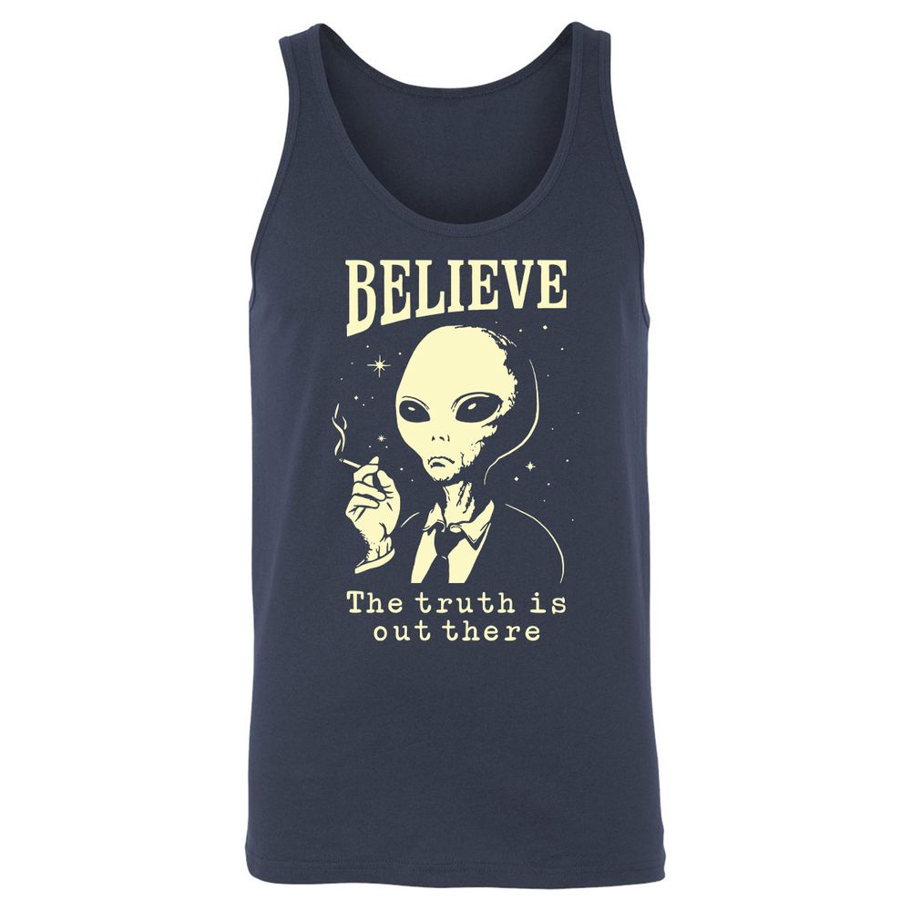 Unisex Jersey Tank - 9X1JT78F - Navy - 2
