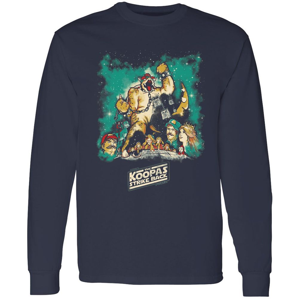 Long Sleeve T-Shirt - A1R6EWCD - Navy - 2
