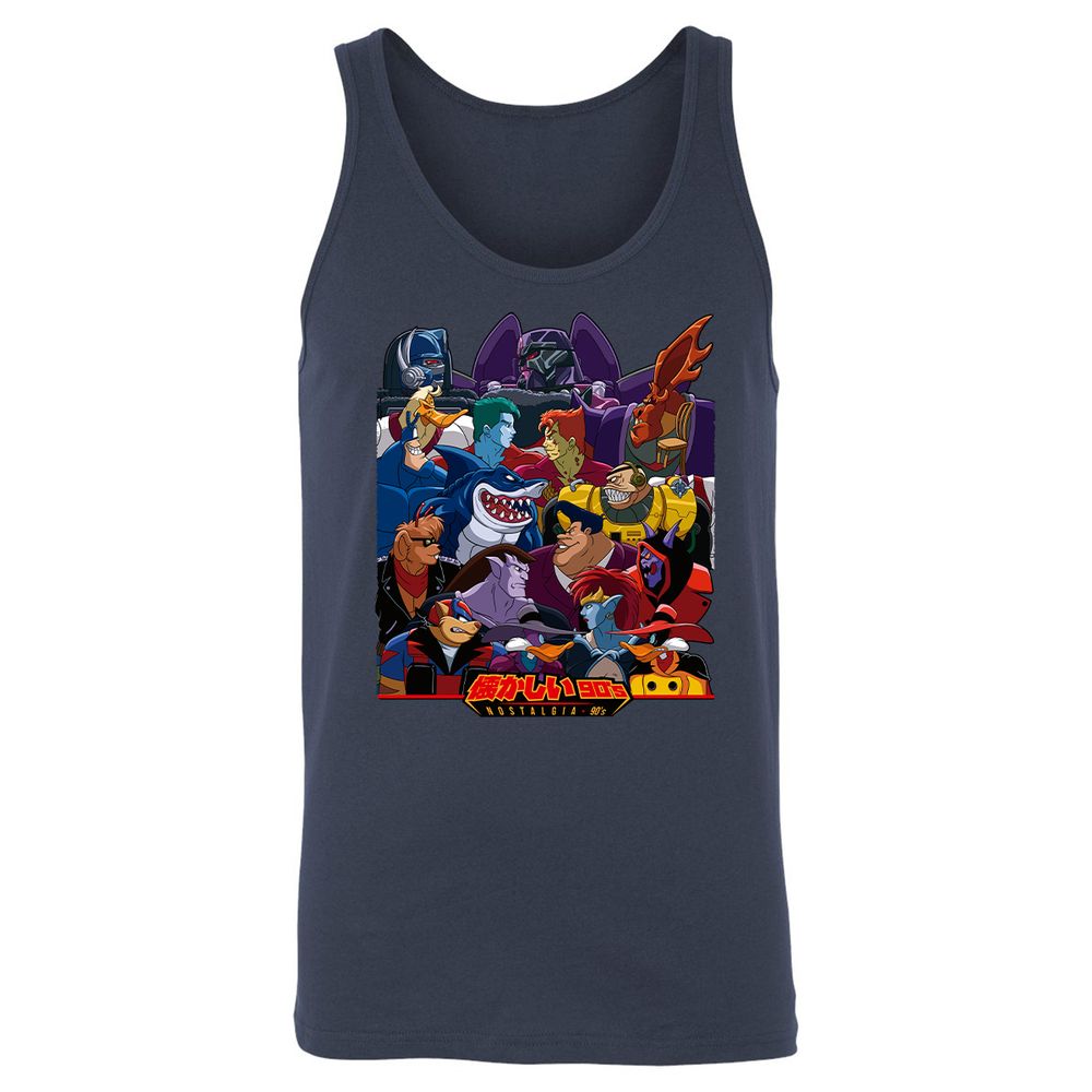 Unisex Jersey Tank - 4BZ641T1 - Navy - 2