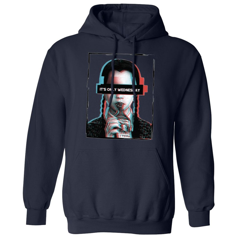 Classic Unisex Hoodie - Y54XDM5E - Navy - 2