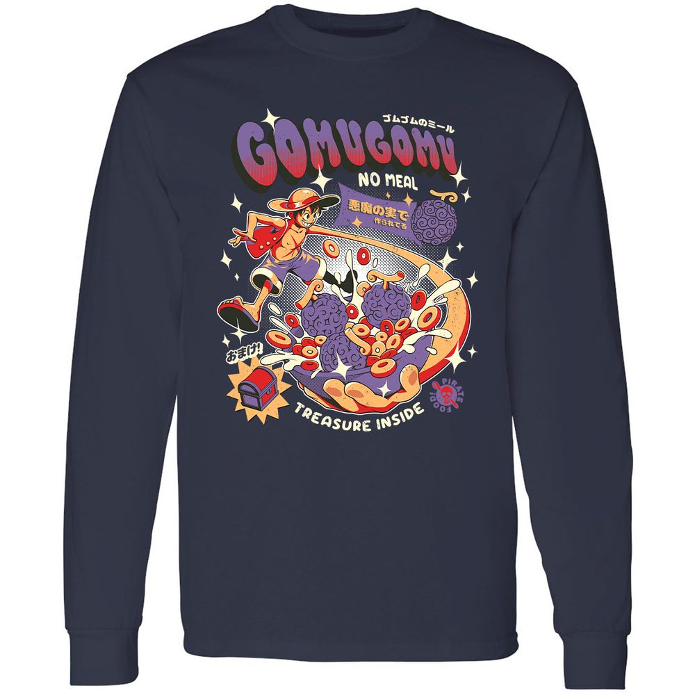 Long Sleeve T-Shirt - J4Z458XB - Navy - 2