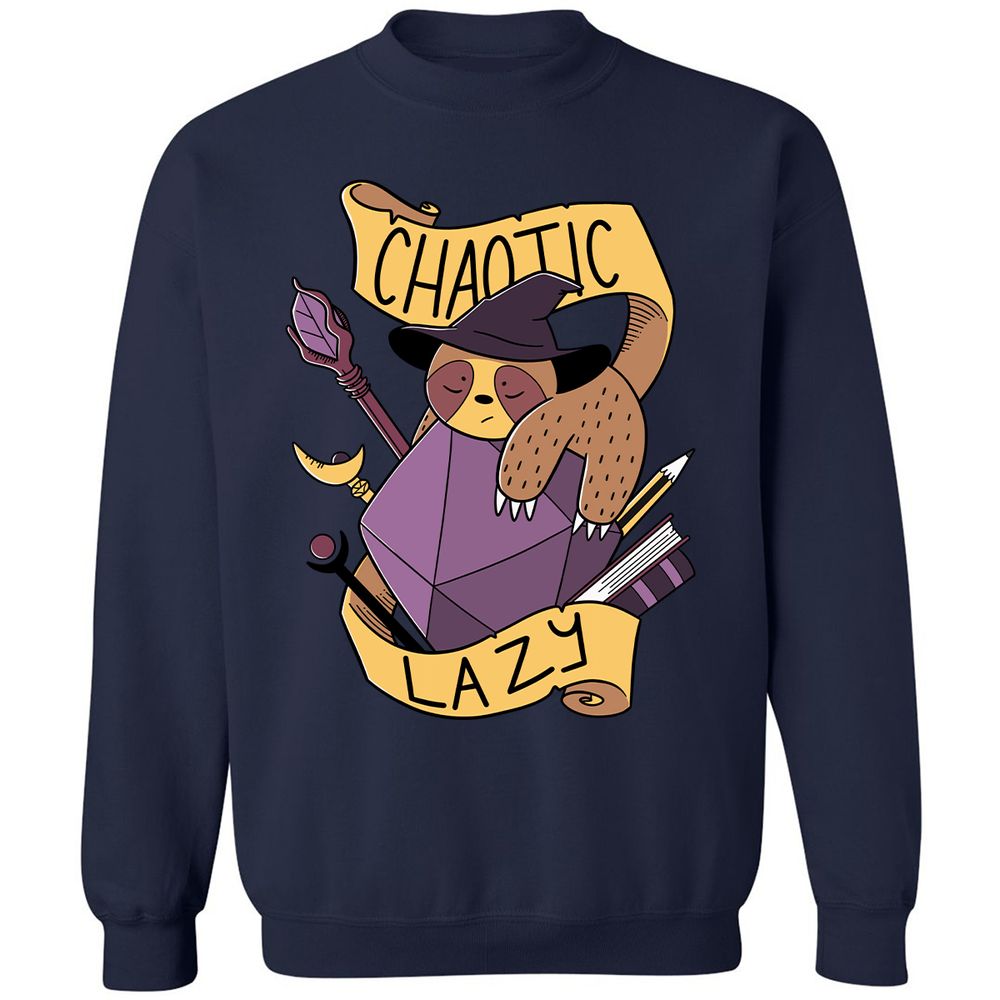 Classic Unisex Sweatshirt - AFDTN7TH - Navy - 2